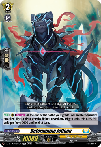 DZ-BT07/126EN Determining Jetfang C