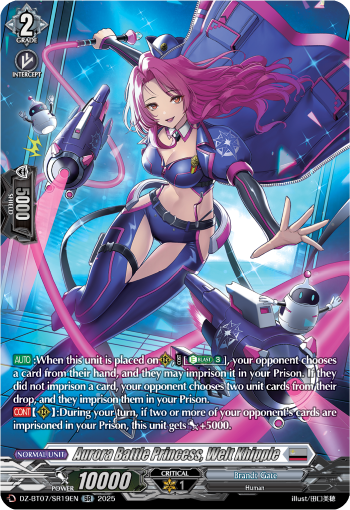 DZ-BT07/SR19EN Aurora Battle Princess, Welt Khipple SR