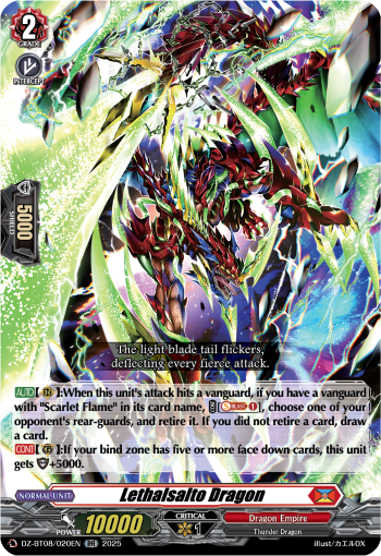 DZ-BT08/020EN Lethalsalto Dragon RR DZBT08