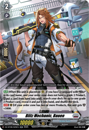 DZ-BT08/029EN Blitz Mechanic, Bauen RR DZBT08