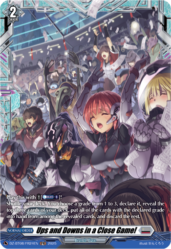 DZ-BT08/FR24EN Ups and Downs in a Close Game! FR DZBT08