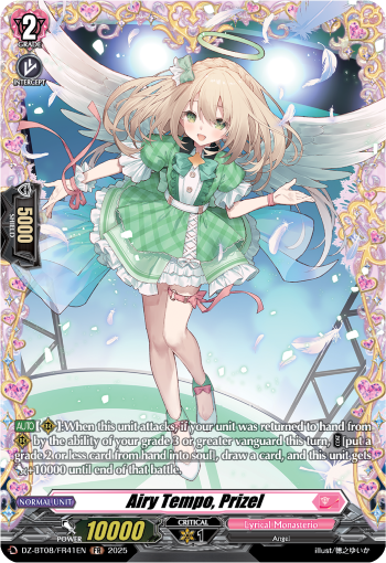 DZ-BT08/FR41EN Airy Tempo, Prizel FR DZBT08