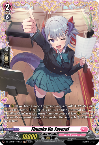 DZ-BT08/FR45EN Thumbs Up, Fevoral FR DZBT08