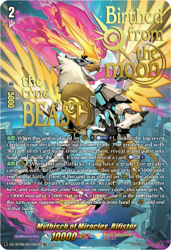 DZ-BT08/SEC05EN Mythisch of Miracles, Rifistor SEC DZBT08