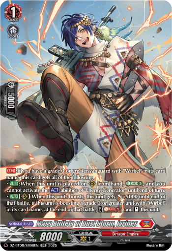 DZ-BT08/SR06EN Ammunition of Dust Storm, Ivrines SR DZBT08