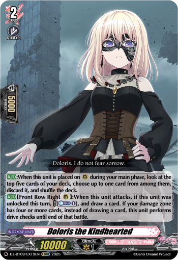 DZ-BT09/EX19EN Doloris the Kindhearted EXC DZBT09