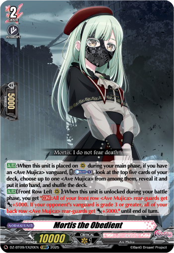 DZ-BT09/EX20EN Mortis the Obedient EXRRR DZBT09