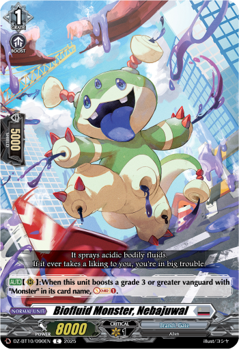 DZ-BT10/090EN Biofluid Monster, Nebajuwal C DZBT10