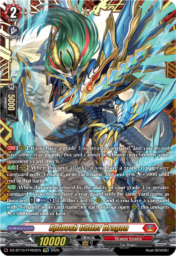 DZ-BT10/FFR02EN Sploosh Cutter Dragon FFR DZBT10