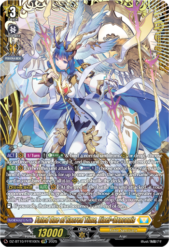 DZ-BT10/FFR10EN Fated One of Sacred Time, Liael=Draconis FFR DZBT10
