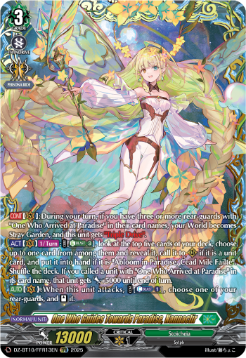 DZ-BT10/FFR13EN One Who Guides Towards Paradise, Nannaclir FFR DZBT10