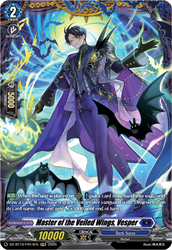 DZ-BT10/FR14EN Master of the Veiled Wings, Vesper FR DZBT10