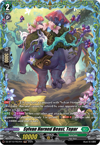 DZ-BT10/FR37EN Sylvan Horned Beast, Tepar FR DZBT10