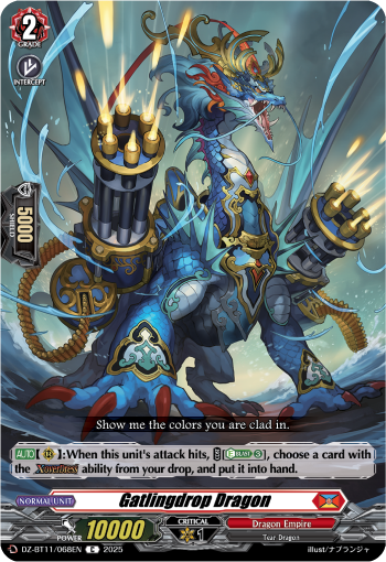 DZ-BT11/068EN Gatlingdrop Dragon C DZBT11