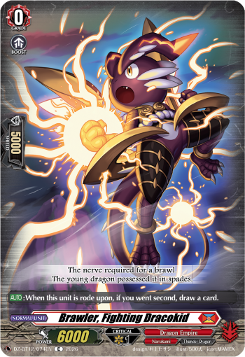 DZ-BT12/074EN Brawler, Fighting Dracokid C DZBT12