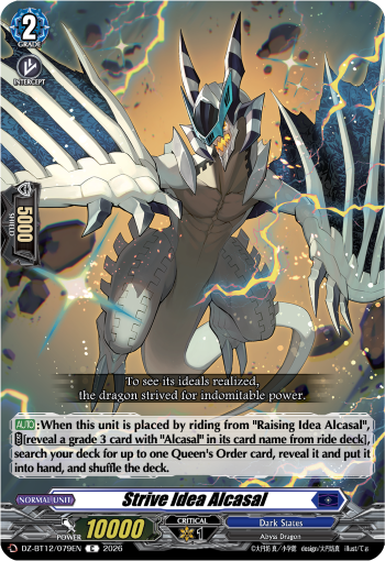 DZ-BT12/079EN Strive Idea Alcasal C DZBT12