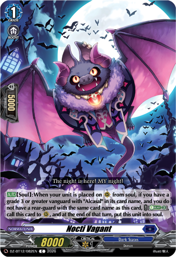 DZ-BT12/082EN Nocti Vagant C DZBT12