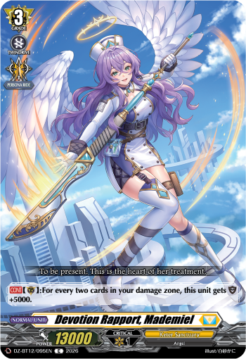 DZ-BT12/095EN Devotion Rapport, Mademiel C DZBT12