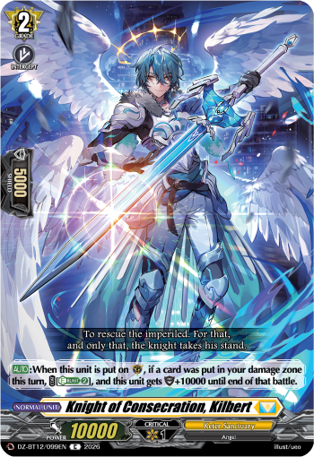 DZ-BT12/099EN Knight of Consecration, Kilbert C DZBT12