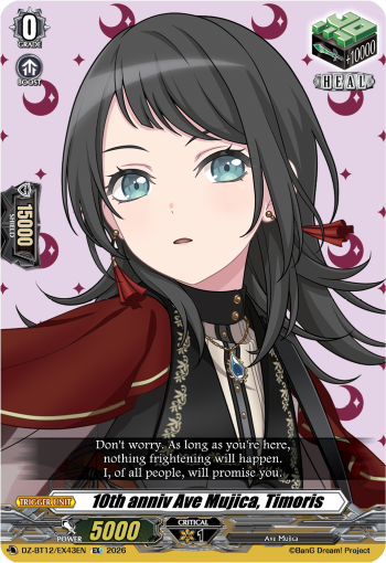 DZ-BT12/EX43EN 10th anniv Ave Mujica, Timoris EX DZBT12