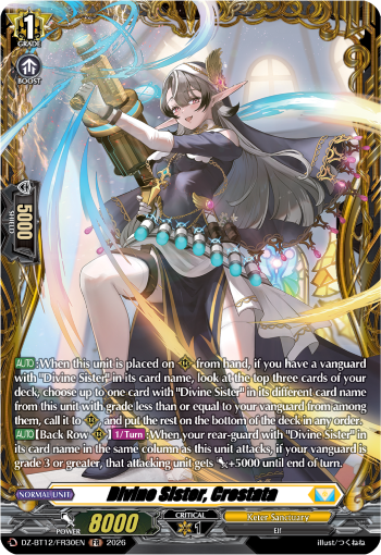 DZ-BT12/FR30EN Divine Sister, Crostata FR DZBT12