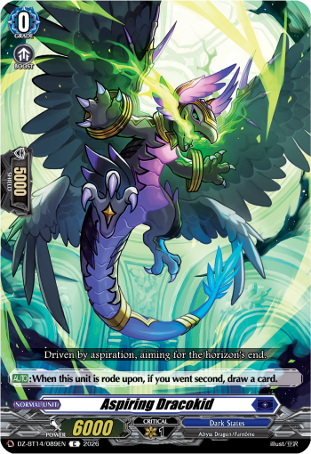 DZ-BT14/089EN Aspiring Dracokid C DZBT14