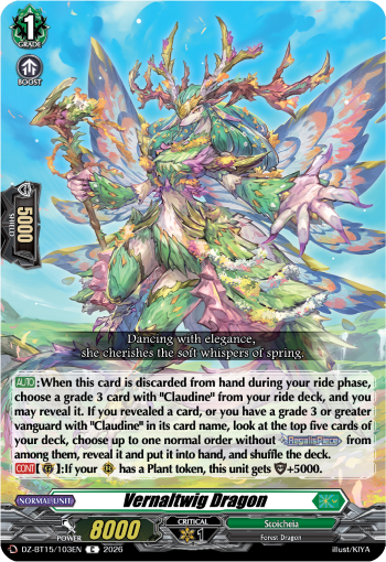 DZ-BT15/103EN Vernaltwig Dragon C DZBT15