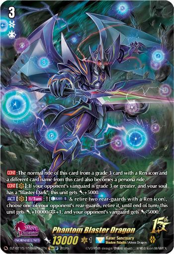 DZ-BT15/15thSP01EN Phantom Blaster Dragon 15thSP DZBT15