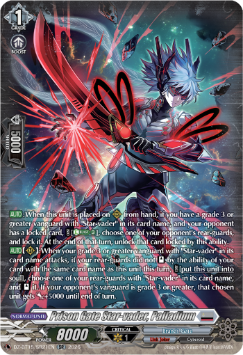 DZ-BT15/SR21EN Prison Gate Star-vader, Palladium SR DZBT15