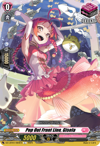 DZ-LBT01/094EN Pop Out Front Line, Gisela C