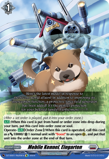 DZ-SS01/Re20EN Mobile Kennel, Eingarten Re