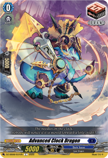 DZ-SS11/037EN Advanced Clock Dragon DZSS11