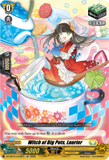 DZ-SS15/LG39EN Witch of Big Pots, Laurier LGR DZSS15