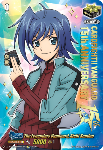 DZ-SS15/LGTR01EN The Legendary Vanguard, Aichi Sendou LGTR DZSS15
