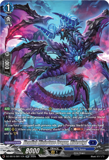 DZ-SS15/SR11EN Fiendish Misfortune Dragon, Miderotgd SR DZSS15
