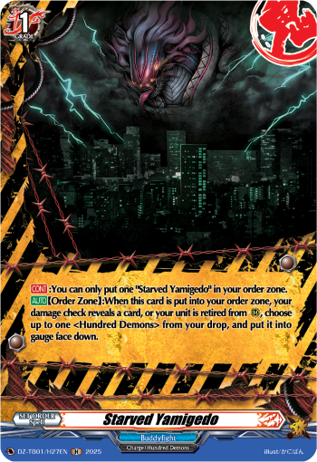 DZ-TB01/H27EN Starved Yamigedo H DZTB01
