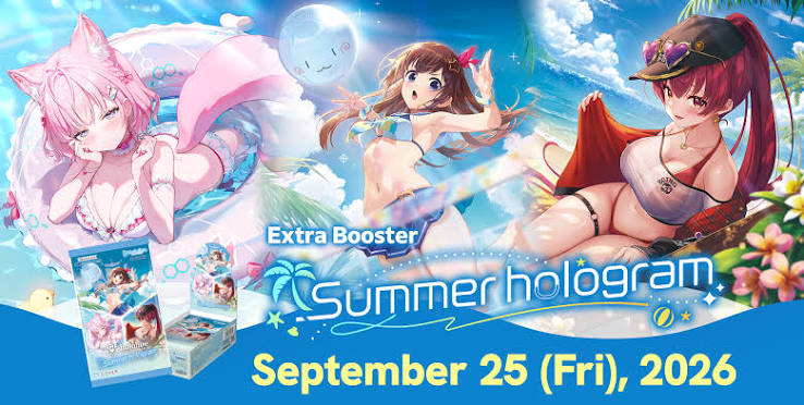Hololive Summer Hologram Booster Box SealedHololive