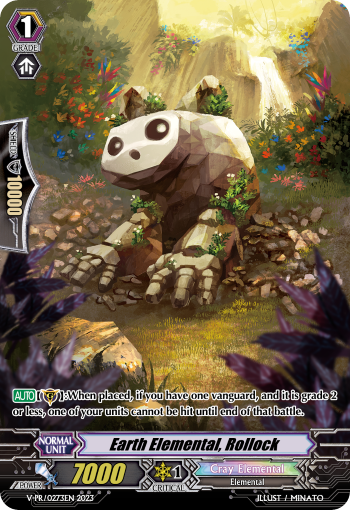 V-PR/0273EN Earth Elemental, Rollock PR
