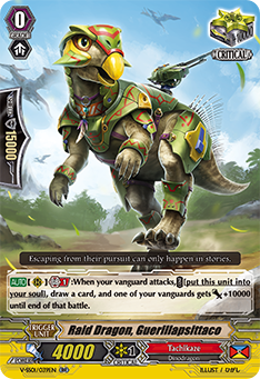 V-SS01/039EN Raid Dragon, Guerillapsittaco RR (Hot Stamped)