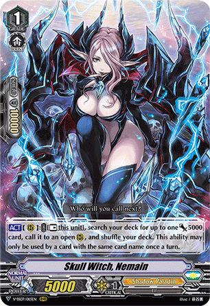 V-SS07/013EN Skull Witch, Nemain RRR