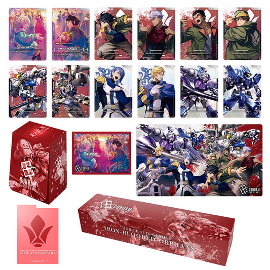 Gundam Card Game - PB02 Premium Accessory Set - Mobile Suit Gundam Iron-Blooded Orphans SealedBandai