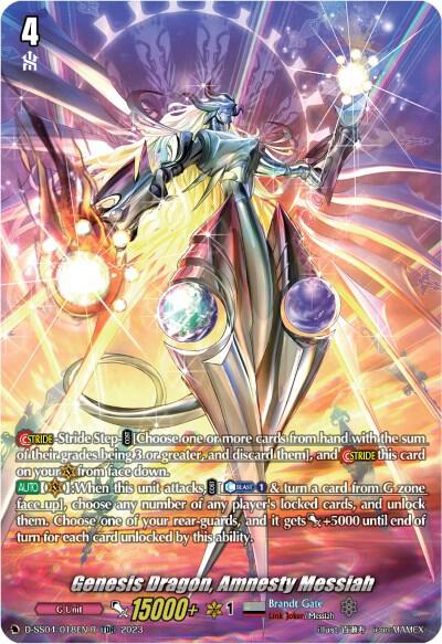D-SS04/018EN-R Genesis Dragon, Amnesty Messiah TDR Yuubies