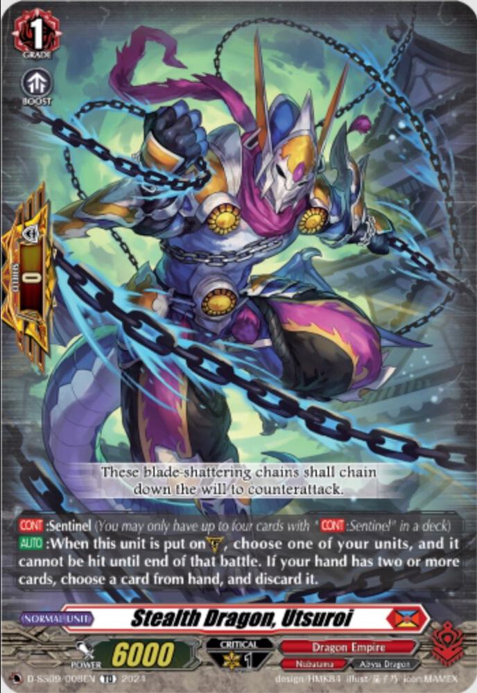D-SS09/008EN Stealth Dragon, Utsuroi TD Dseries