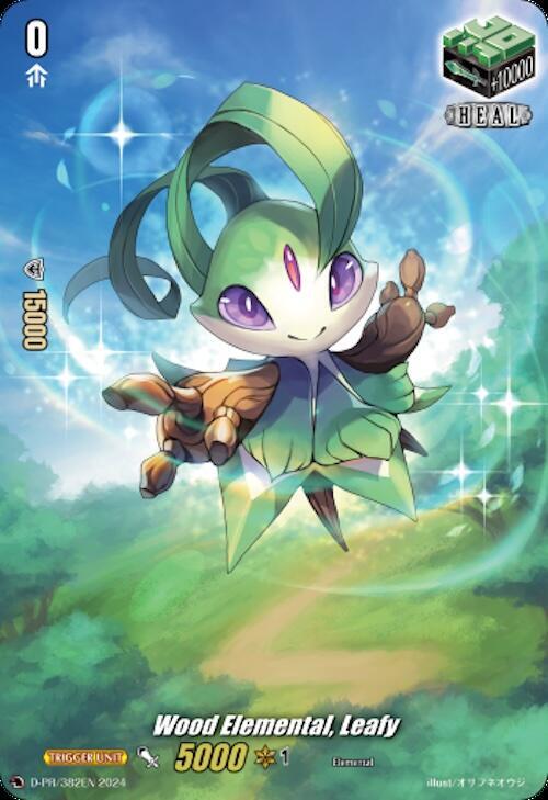 D-PR/382EN Wood Elemental, Leafy PR (SP Foiling)