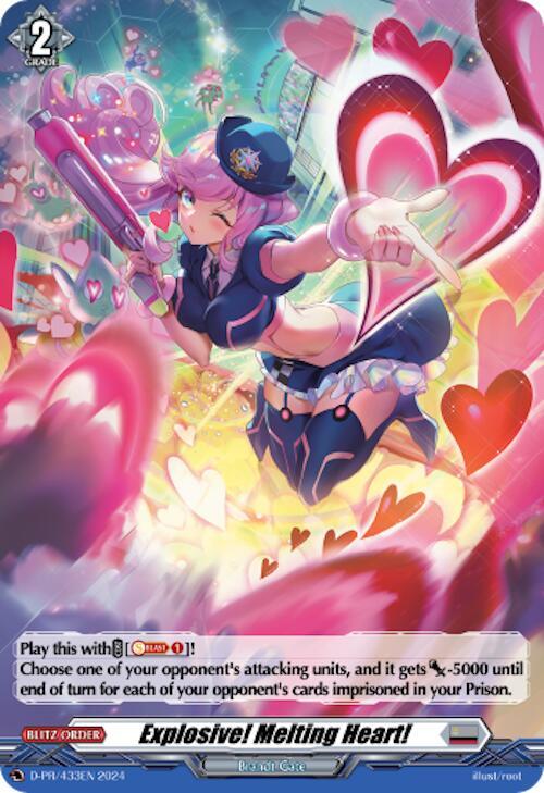 D-PR/433EN Explosive! Melting Heart! PR (Foil)