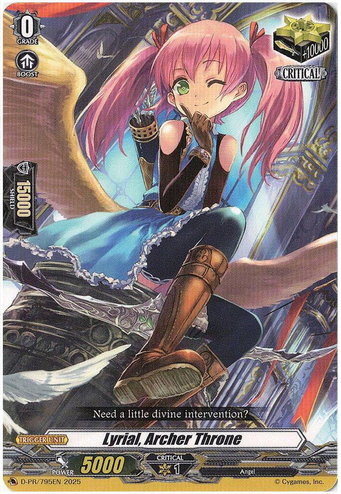 D-PR/795EN Lyrial, Archer Throne PR Dseries