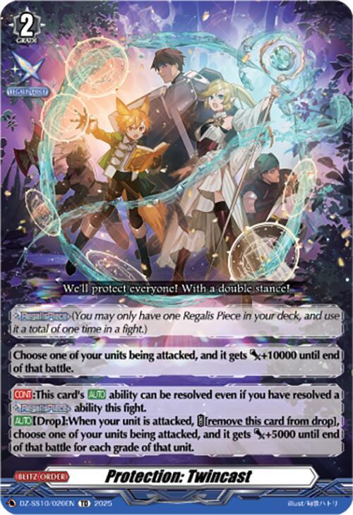 DZ-SS10/020EN Protection: Twincast TD