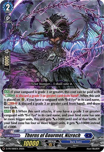 D-PR/986EN Thorns of Gourmet, Nizroch PR