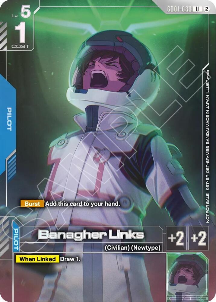 GD01-088/Banagher Links U Gundam Promo