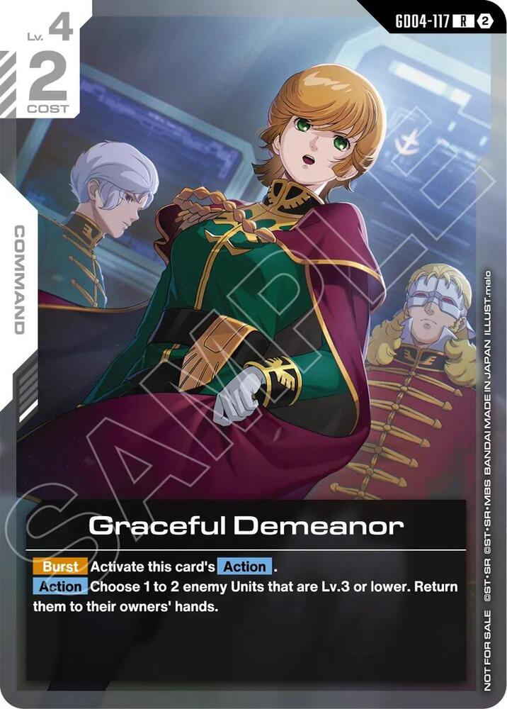 GD04-117/Graceful Demeanor R Gundam Promo